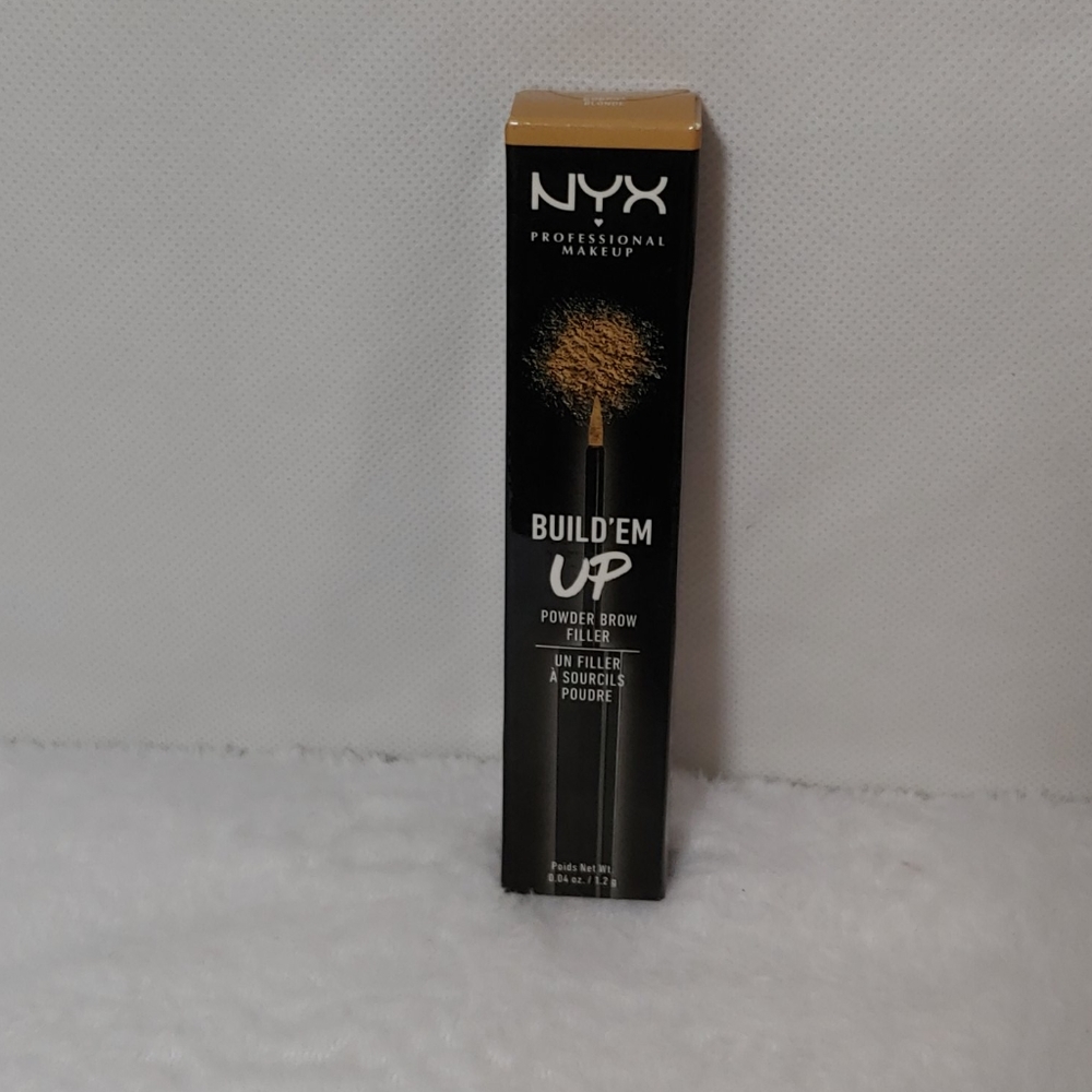 NYX Blonde Build Em Up Powder Brow Filler New